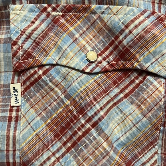 Vintage Levi’s ranch shirt with gold lame - Picture 5 of 5